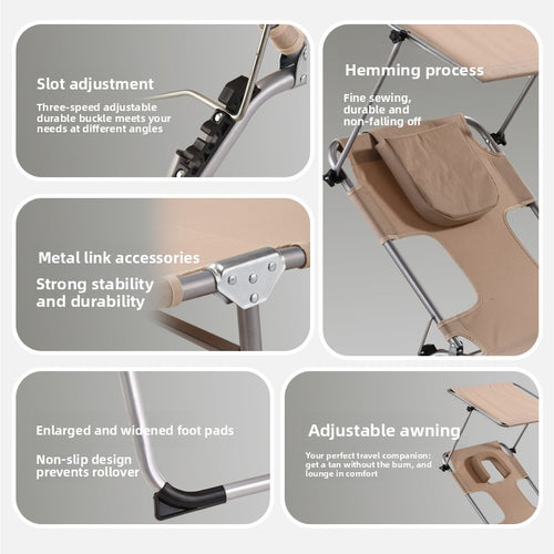 Adjustable Foldable Sun Lounger